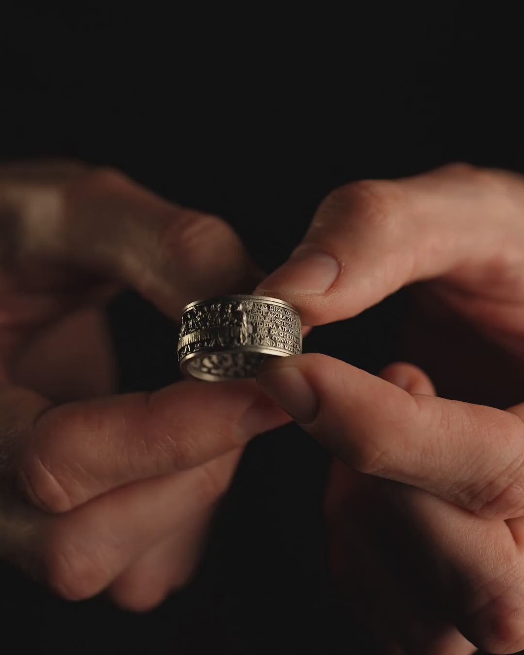 Silver ring THE LAST SUPPER