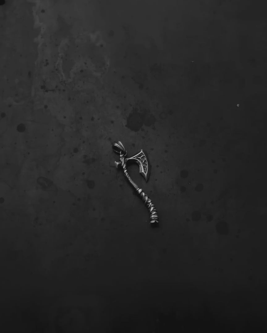 Silver pendant PERUNS AX