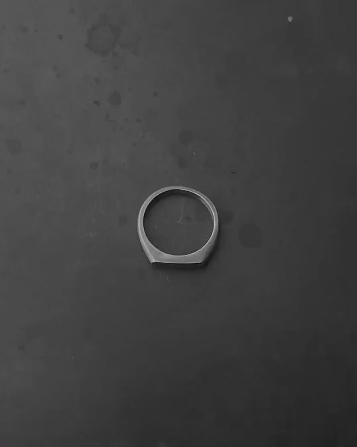 Silver ring STROM