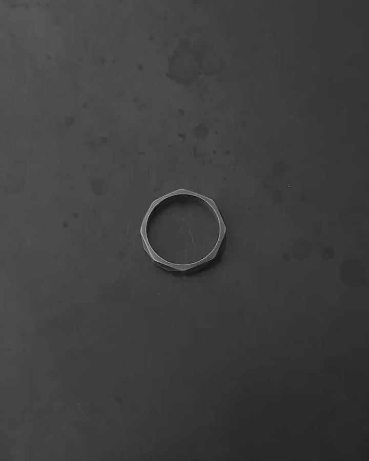 HÖRN silver ring