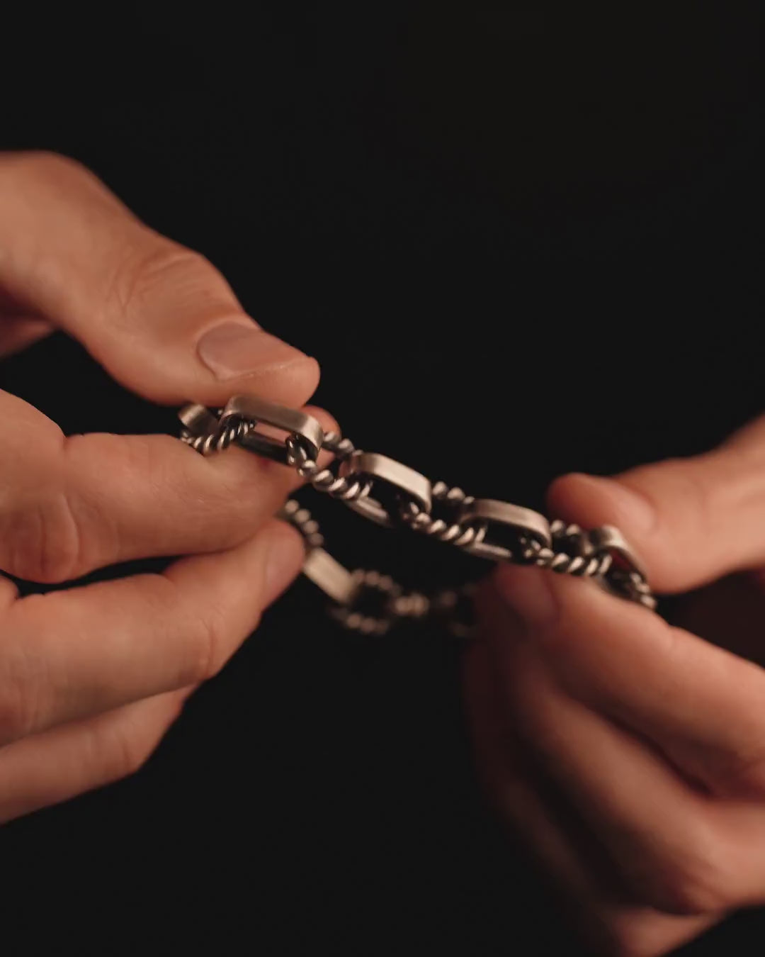 Silver bracelet SOLID