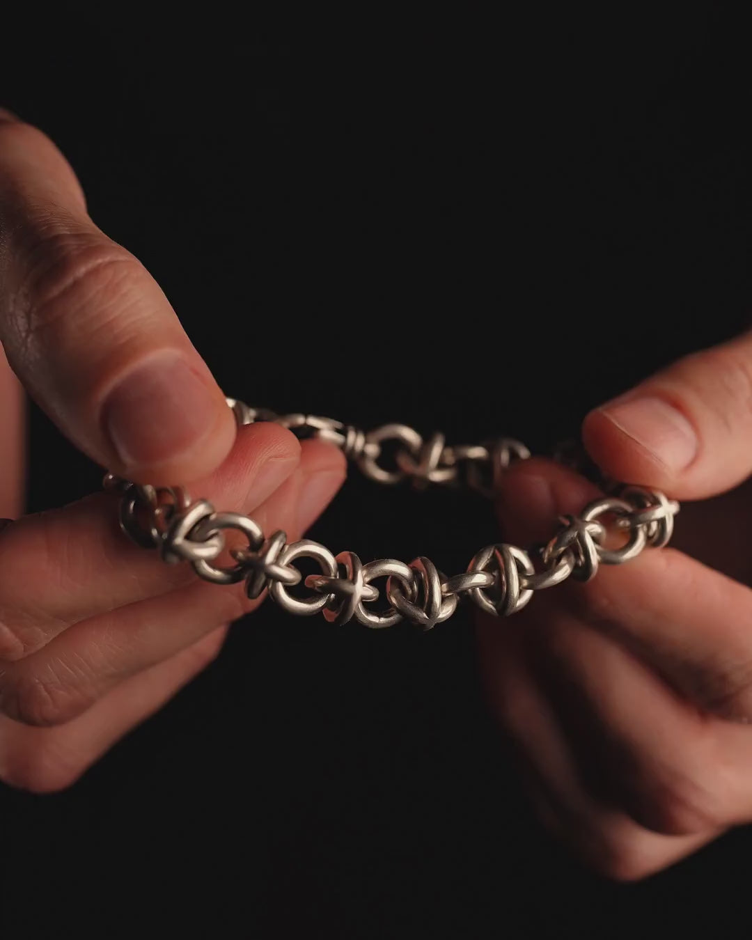 Silver bracelet SPHERE