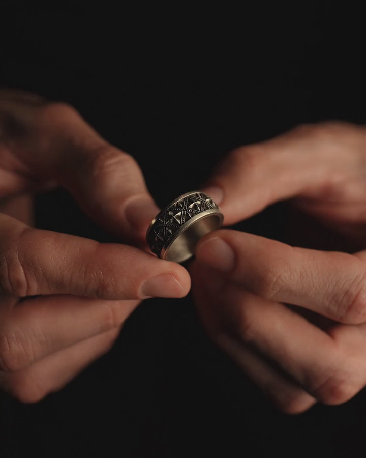 Anillo de plata RITTER