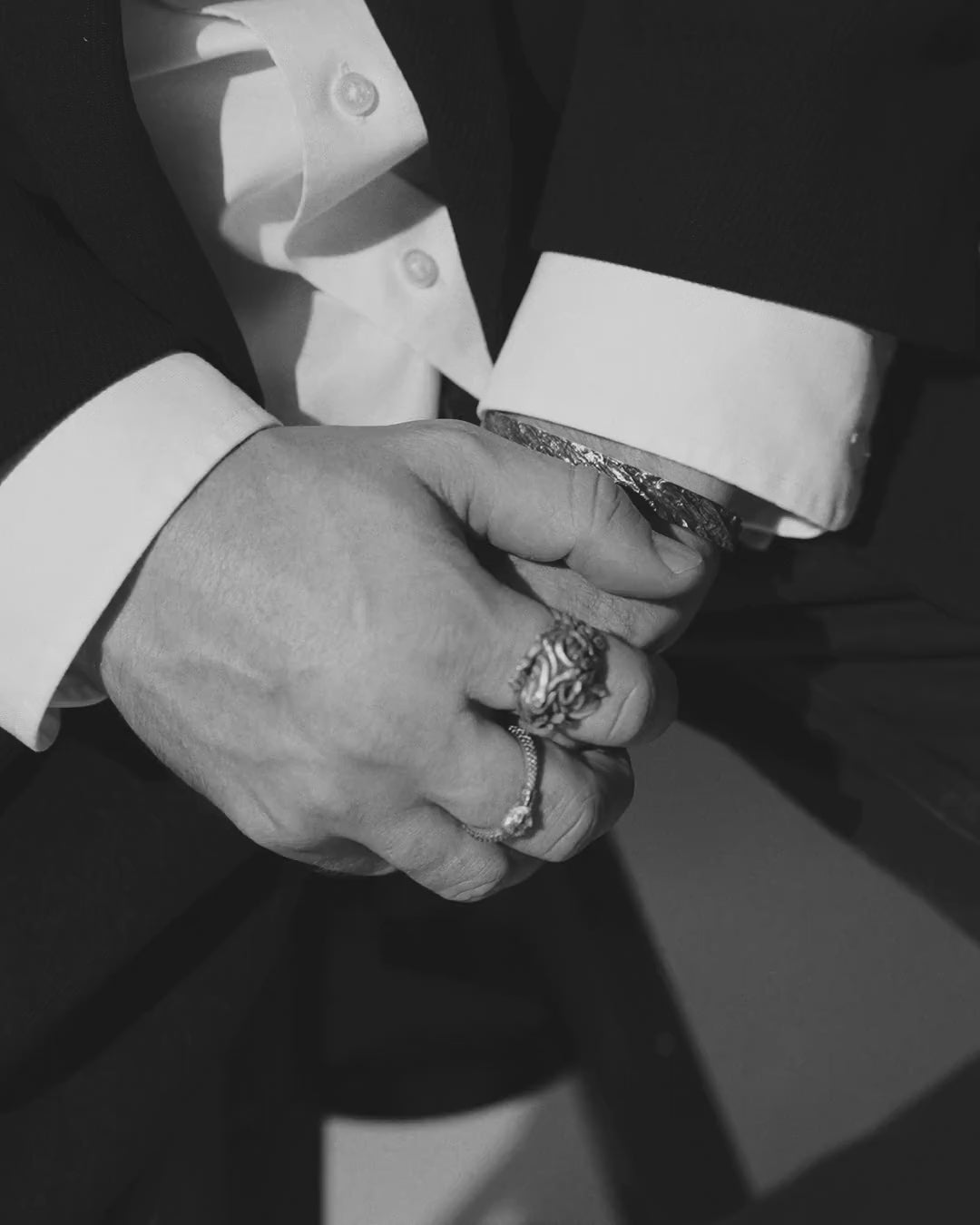 WOUNDED MEDUSA silver ring