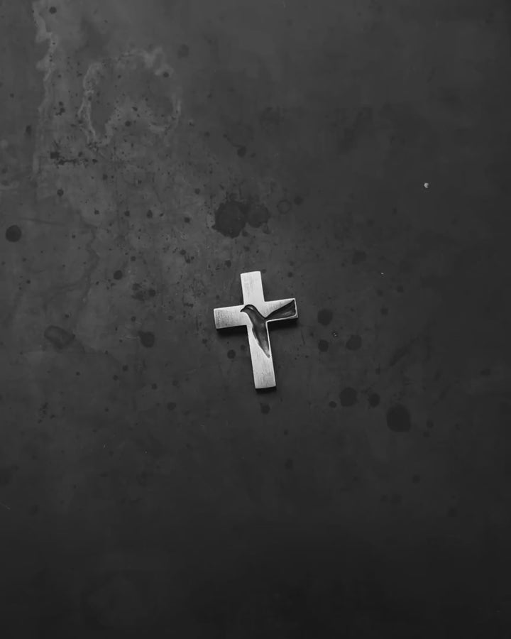 Silver cross DIVINE