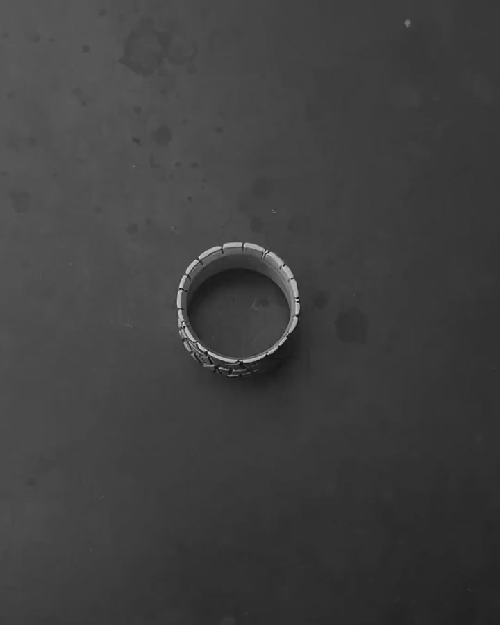 ICEBERG silver ring