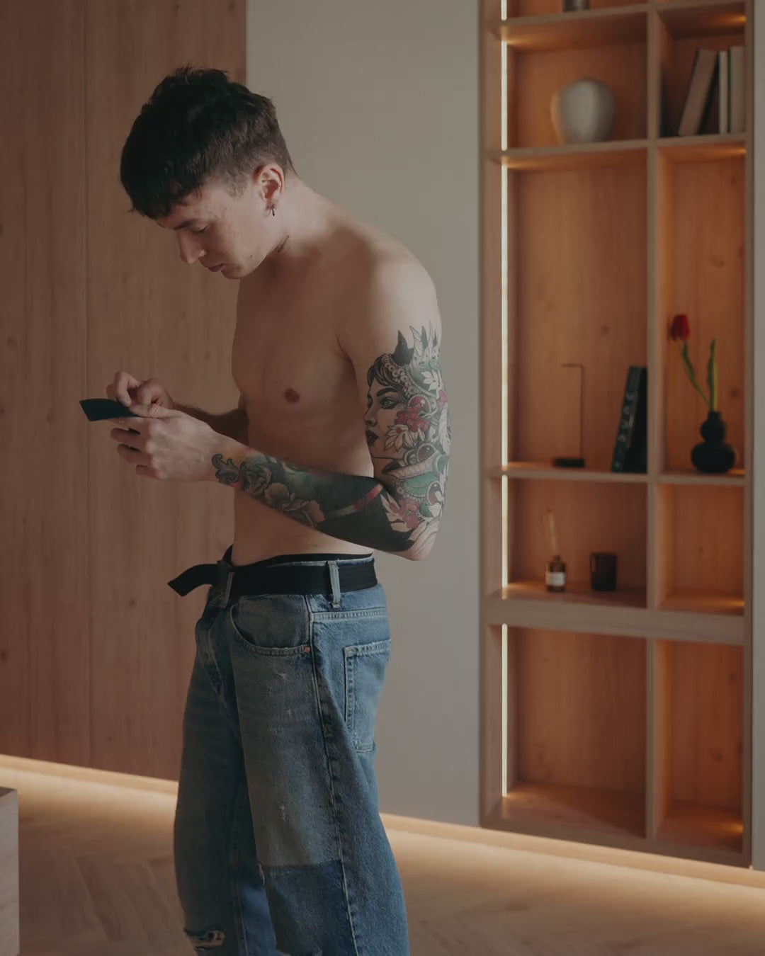 Silver pendant LORD OF THE SKY. VEGVISIR