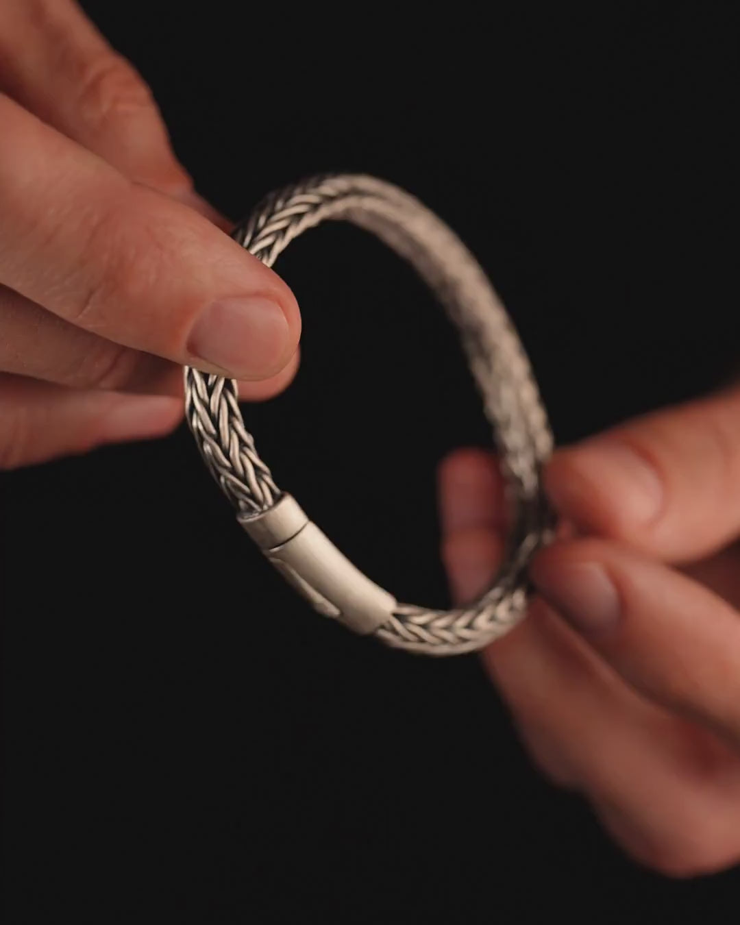 Silver bracelet AURIS