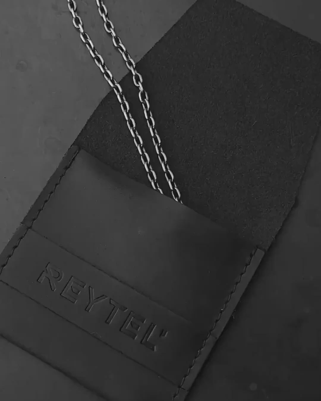 Silver token with the STRUGGLE cross (custom engraving)