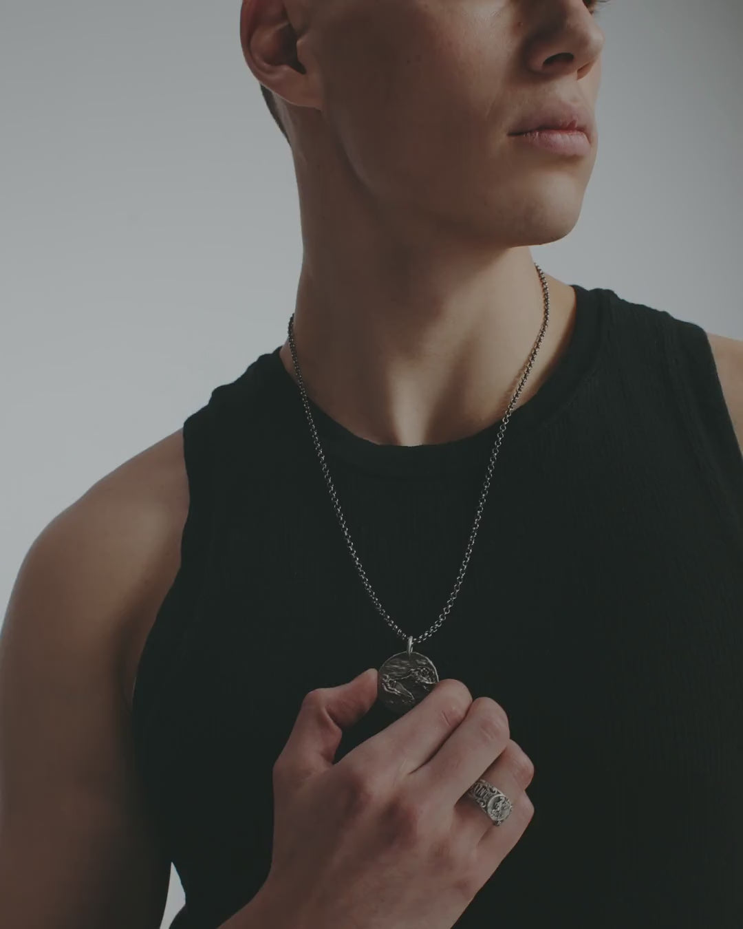 ROLO silver chain - weave