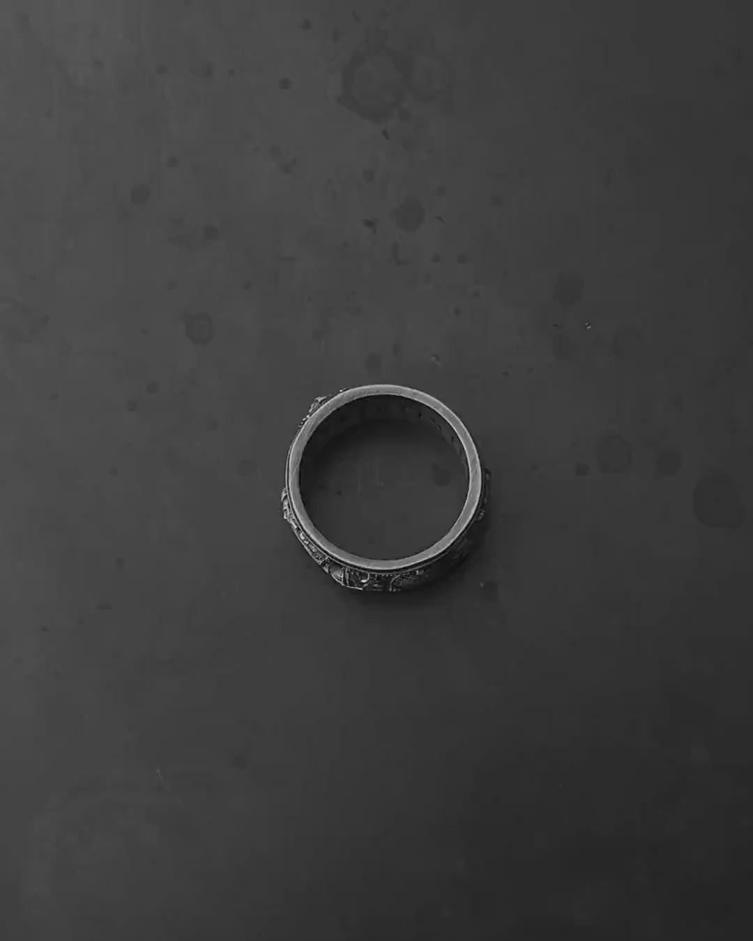 Silver ring VIKINGENES FORFEDRE. RUNES