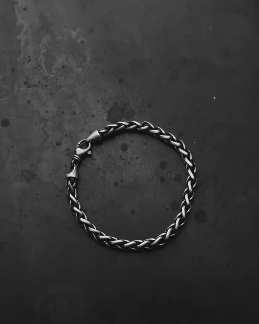 Silver bracelet TIEMPO