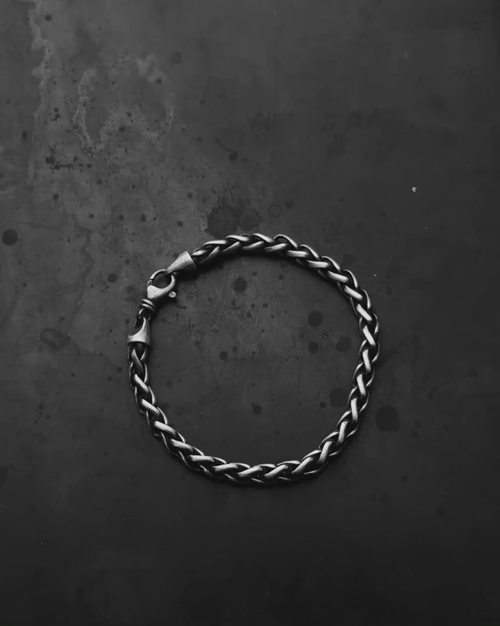 Silver bracelet TIEMPO