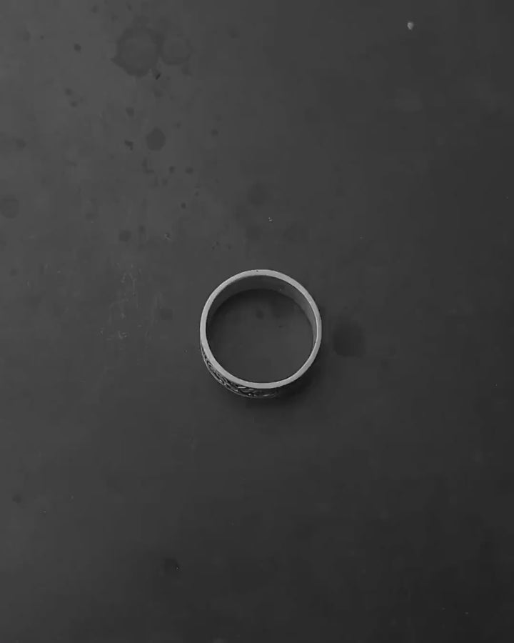 Silver ring ALATYR AMULET