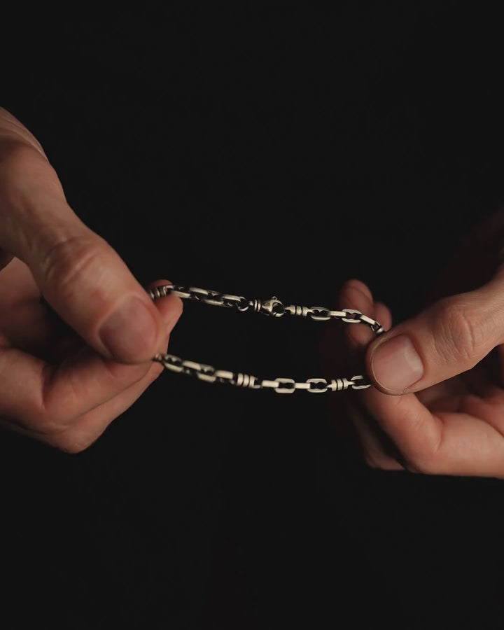 TID ROM silver bracelet