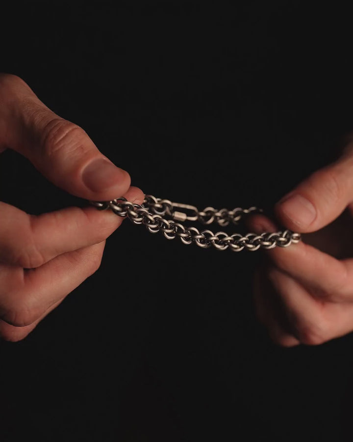 Silver bracelet ZULLEN