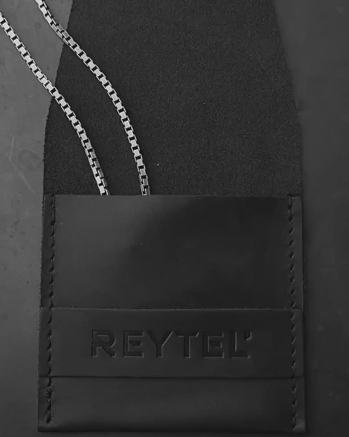 Silver pendant BLESSED