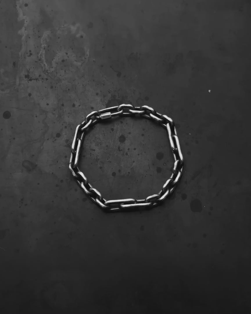 DOUBLE silver bracelet