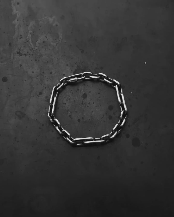 DOUBLE silver bracelet