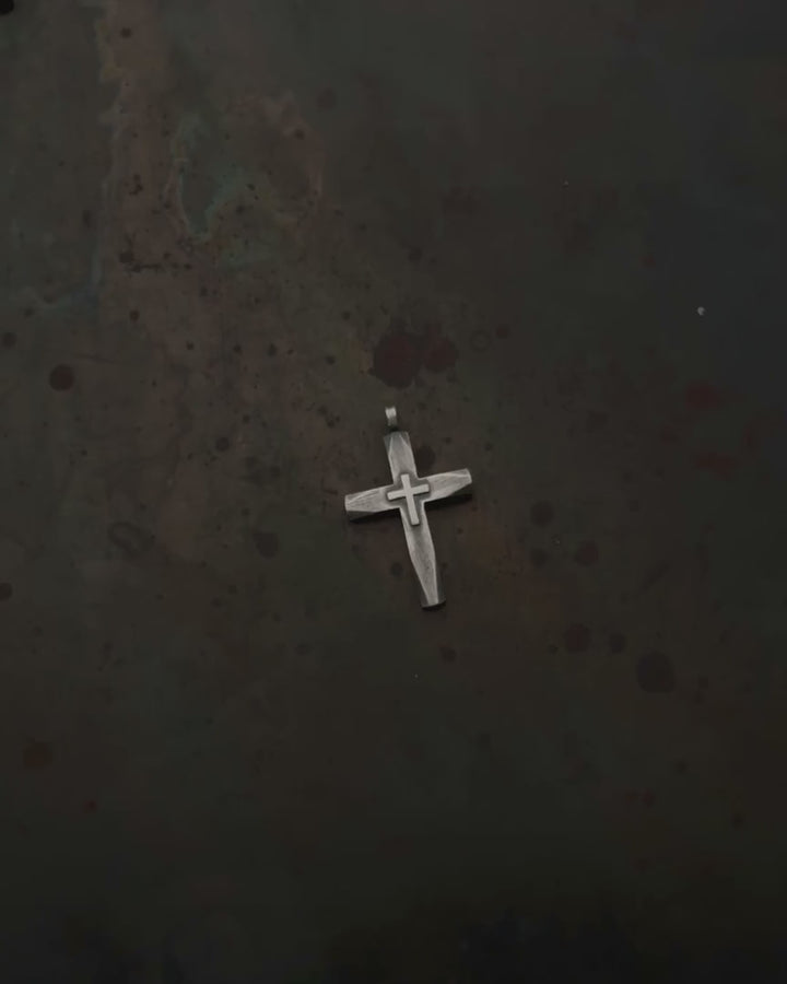 Silver cross CREDENTE