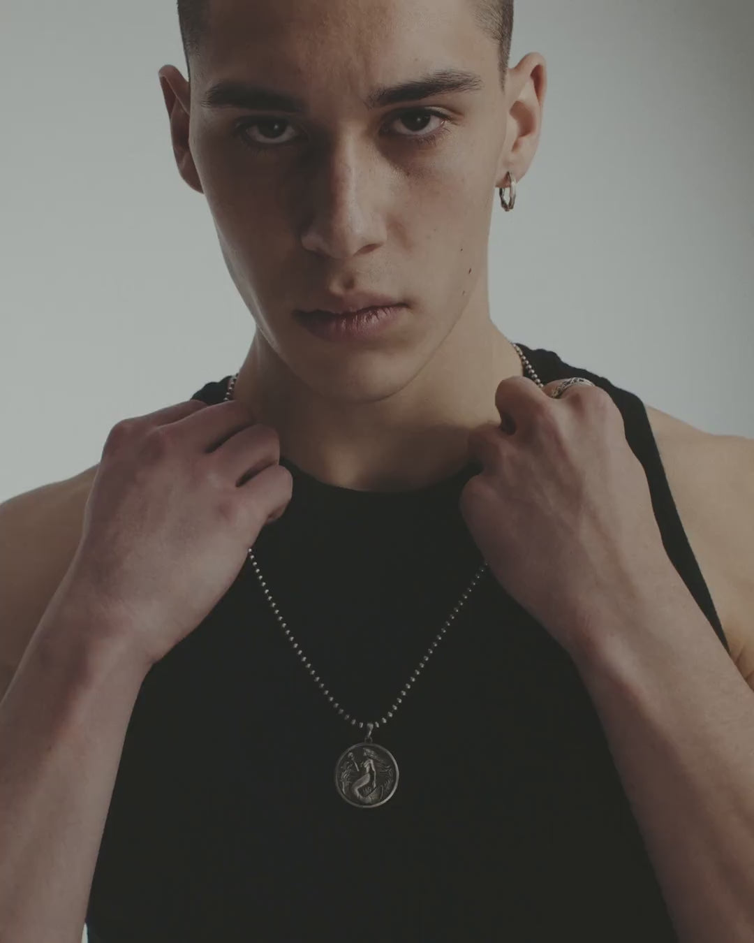 SIREN silver pendant