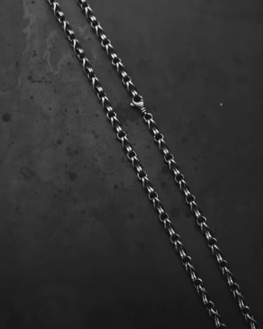 Silver chain CHRONOS