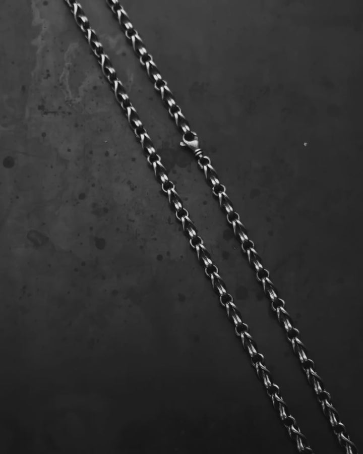 Silver chain CHRONOS