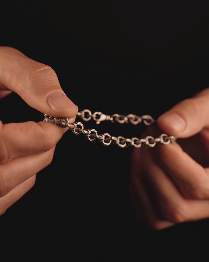 Silver bracelet GENIAL