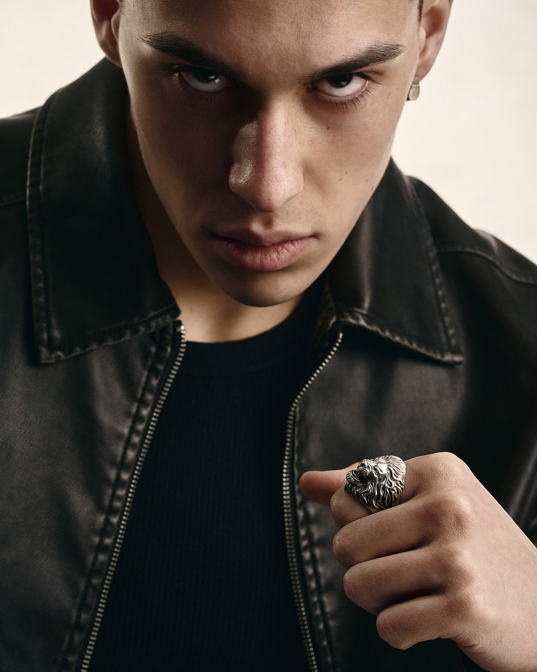 Silver ring THE LION KING