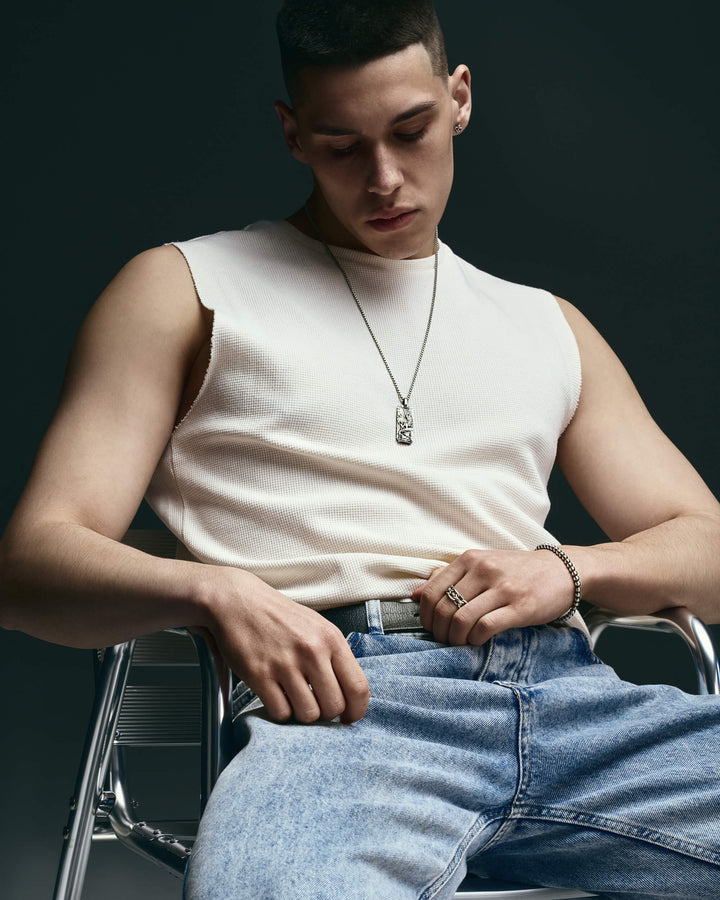 Silver bracelet DESEO