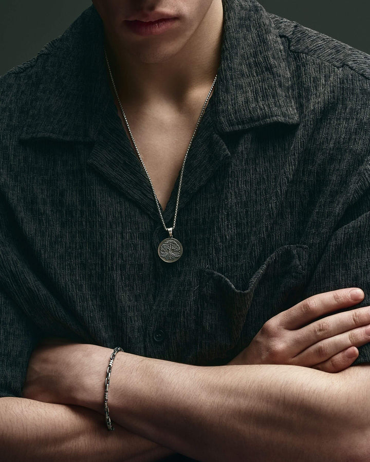 TID ROM silver bracelet