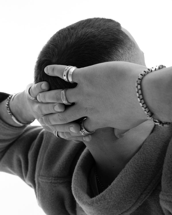 Anello in argento ORBITA