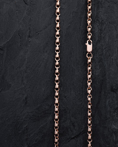 14k rose gold chain EROS