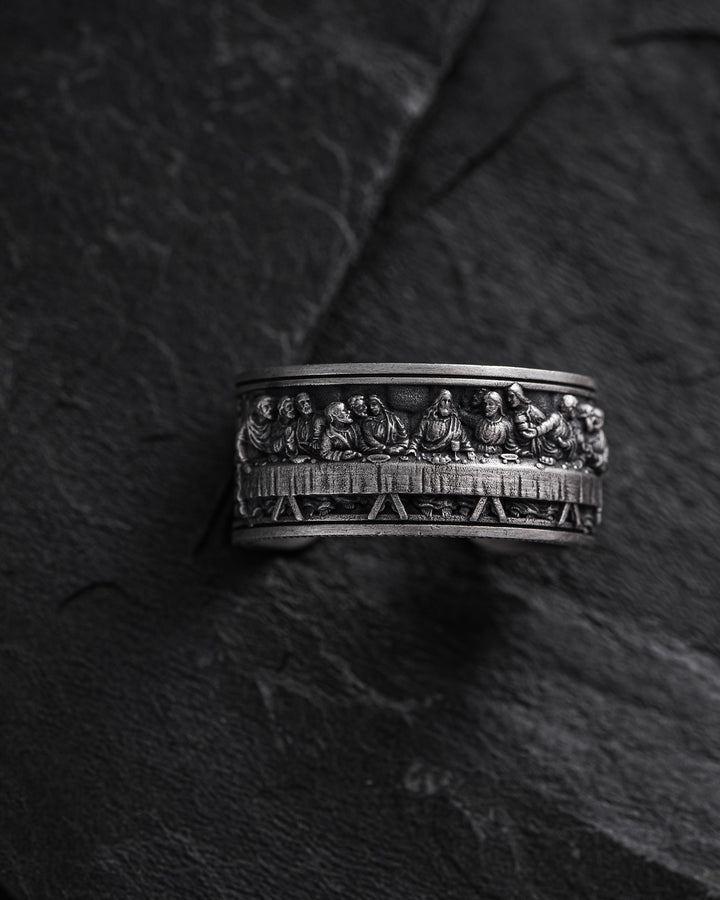 Silver ring THE LAST SUPPER