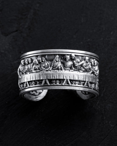 Silver ring THE LAST SUPPER