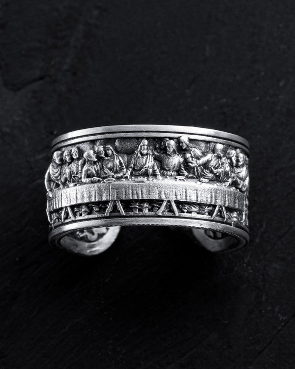 Silver ring THE LAST SUPPER