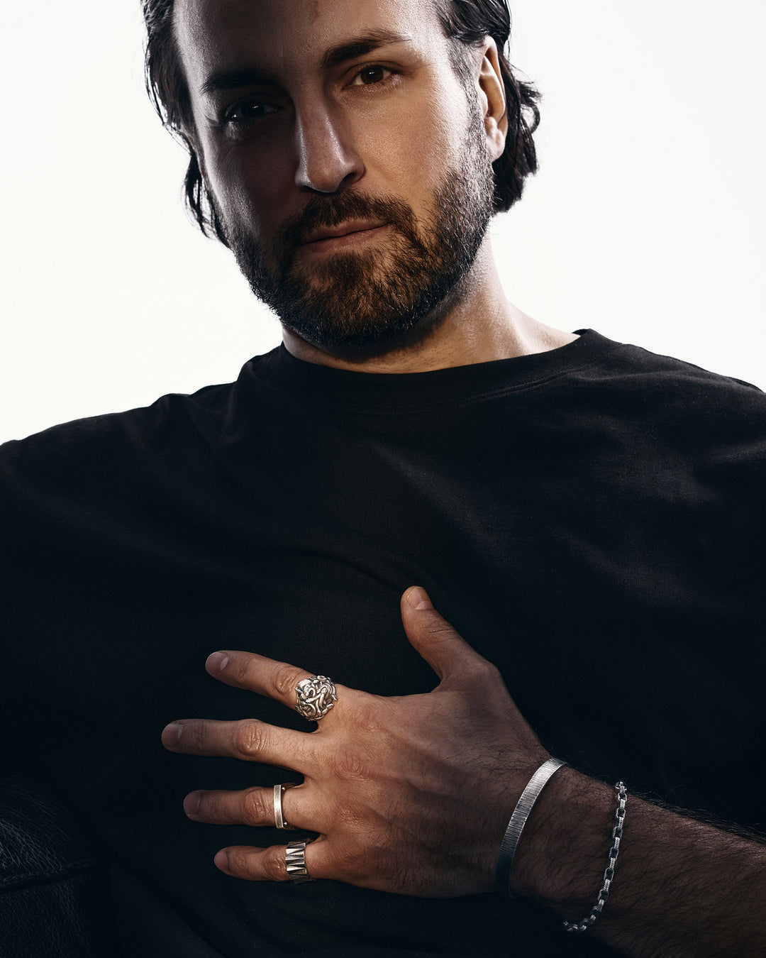 Bague en argent TOUR