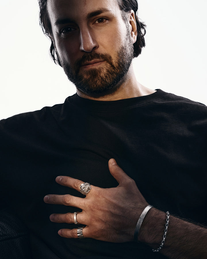 Bague en argent TOUR