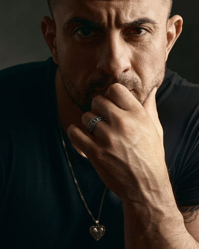 Silver pendant BRAVE HEART