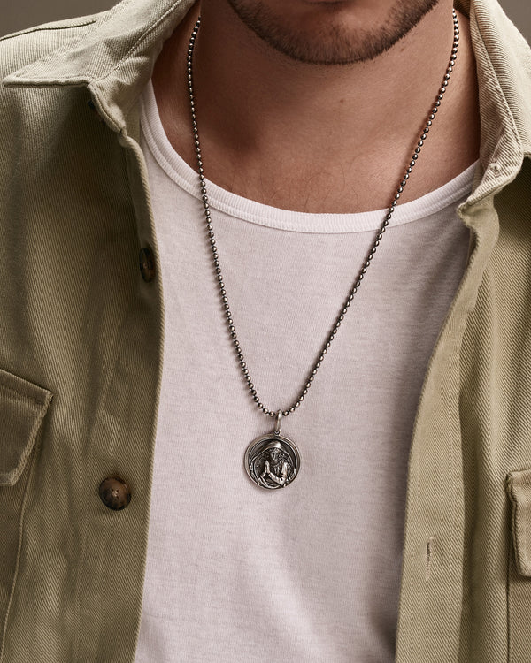 Pendentif en argent SAINTE MÈRE MARIE