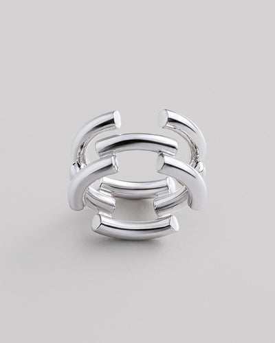 Bague en argent DYNAMIQUE