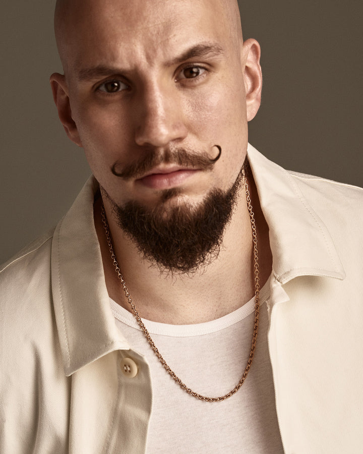 14k rose gold chain GENIAL