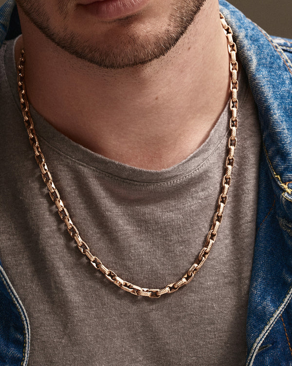 14k rose gold chain TAPFER