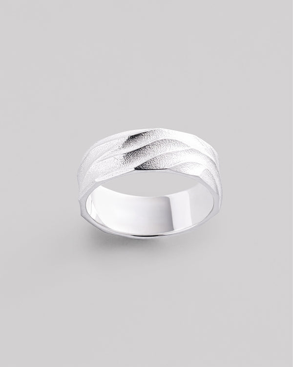 Silberring FLOW