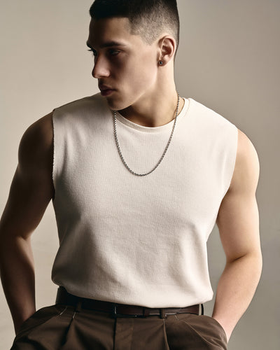 14k white gold chain DIONYSUS