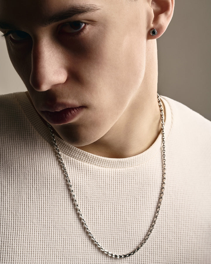 14k white gold chain DIONYSUS