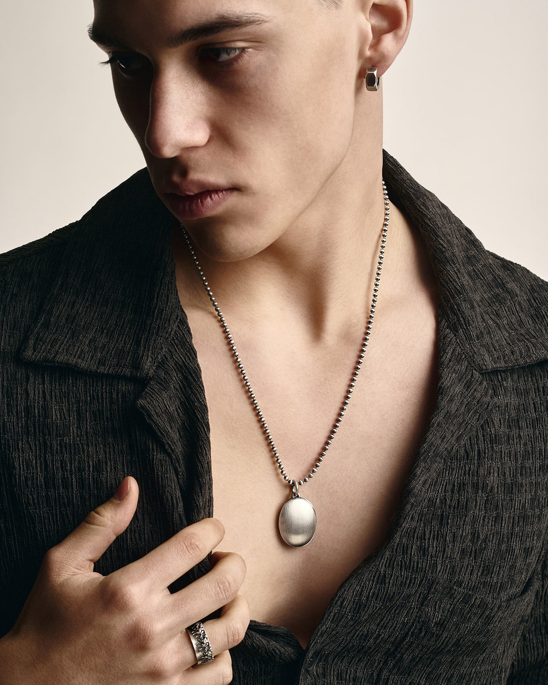 Silver pendant SECRET DESIRE
