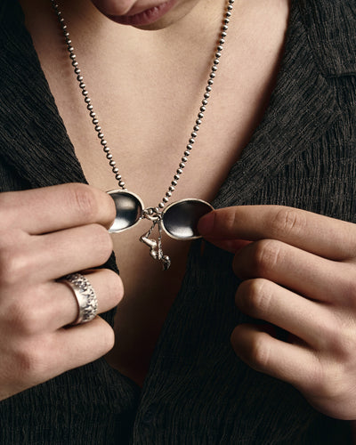 Silver pendant SECRET DESIRE