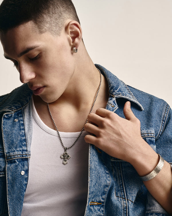 Silver bangle THE LORD'S PRAYER