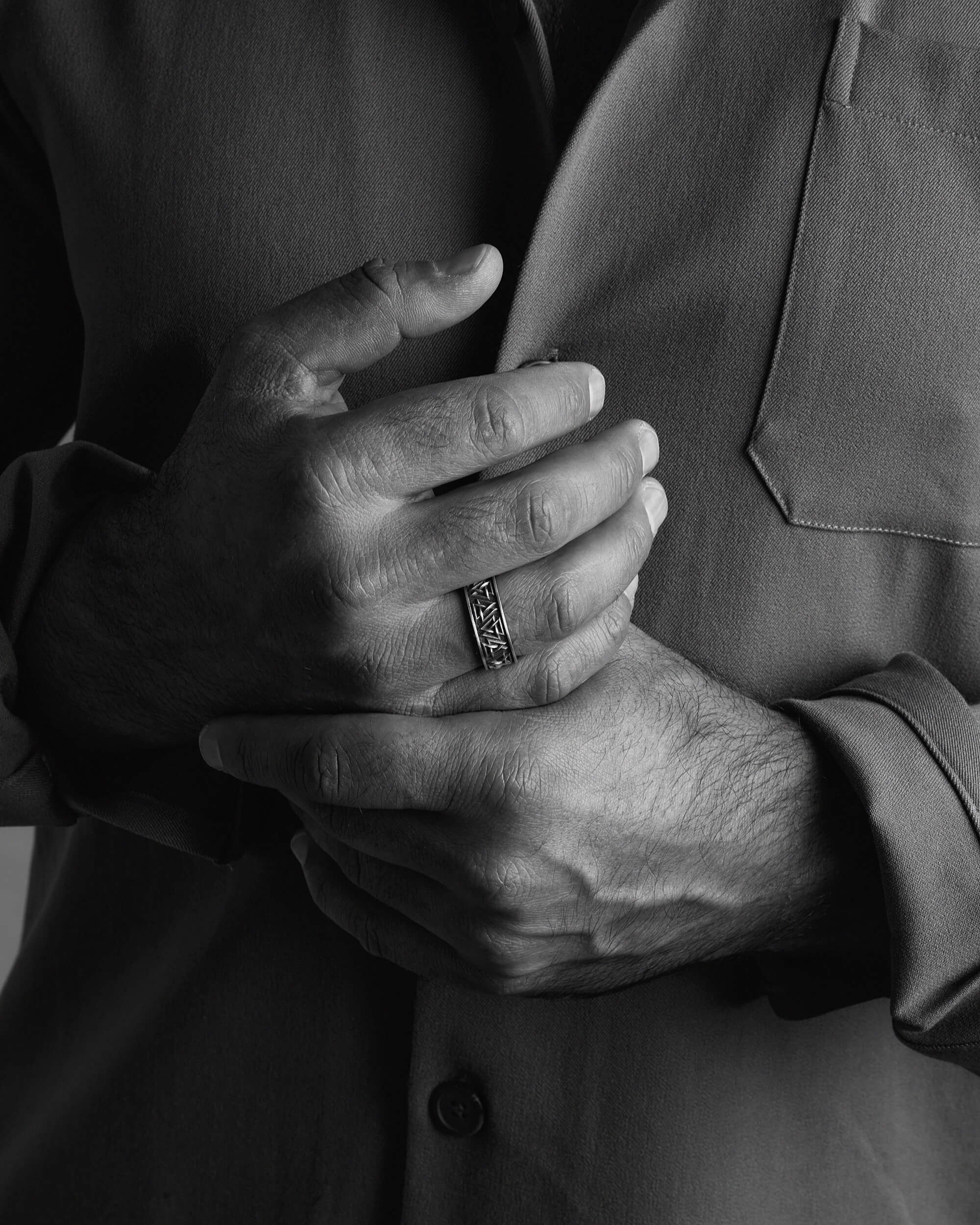 Silver ring REYTEL Silver ring REYTEL